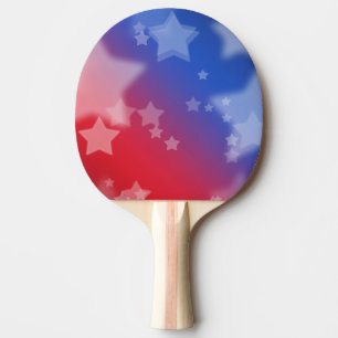 Raquete De Ping Pong Estrelas Patriotas Ping Pong Paddle