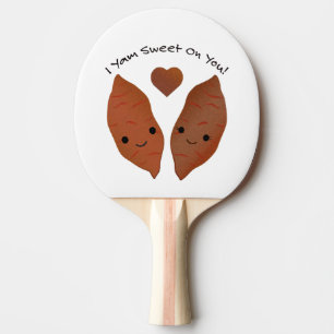Raquete De Ping Pong Eu ainda sou doce em você batatas doces