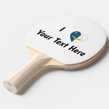 Eu Amo (Coração da Bandeira Açoriana) Personalizad