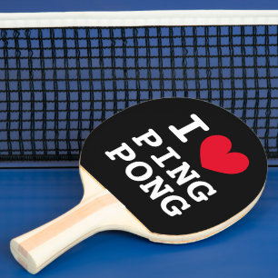 Raquete De Ping Pong Eu coro o dom da pá de pingue-pongue para mesa fã