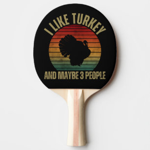 RAQUETE DE PING PONG EU GOSTO DA TURQUIA E TALVEZ DE 3 PESSOAS