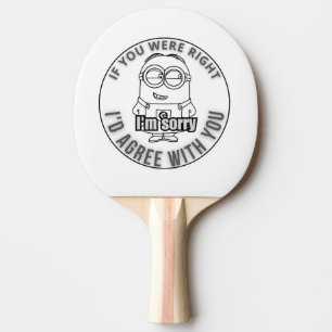 Raquete De Ping Pong Eu sou a história
