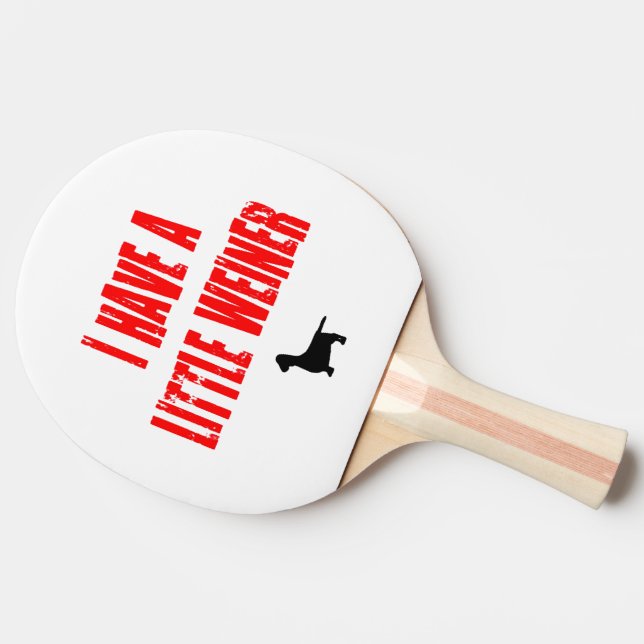 Raquete De Ping Pong Eu tenho uma Piada de cerveja (Lateral)