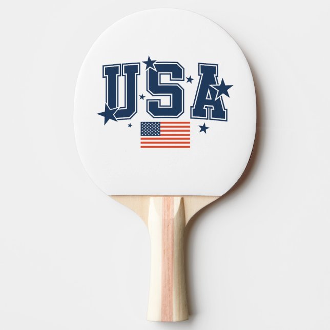RAQUETE DE PING PONG EUA  (Frente)