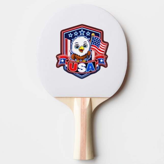RAQUETE DE PING PONG EUA (Frente)