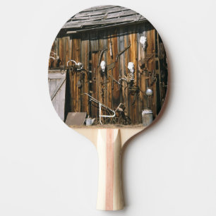Raquete De Ping Pong EUA, Oregon, Condado de Harney. Antigo estábulo de