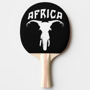 Raquete De Ping Pong Face de Elefante Africano África