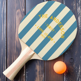 Raquete De Ping Pong Faixa Aquática Profunda à Beira-Mar & Nome da Famí
