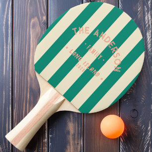 Raquete De Ping Pong Faixa de Brisa de Praia Aqua à Beira-Mar & Nome da