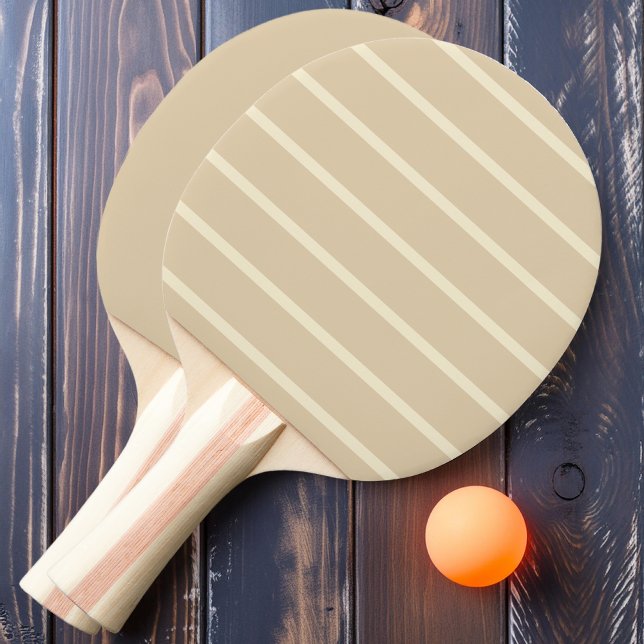 Raquete De Ping Pong Faixa de Duna de Areia Listrada e Sólida (Criador carregado)