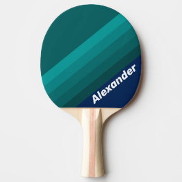 Raquete De Ping Pong Faixa de Maré do Oceano Esportivo com Nome