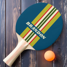 Faixa de Rallye de Rugby Retro com Nome