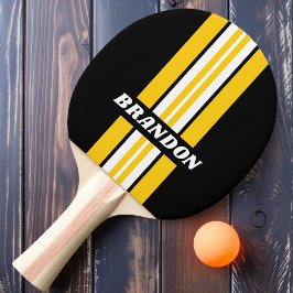 Raquete De Ping Pong Faixa de Rallye Nostálgica do Bumblebee com Nome