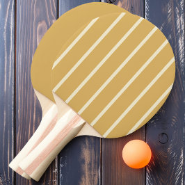 Raquete De Ping Pong Faixa do Nascer do Sol na Areia e Sólido