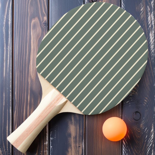 Raquete De Ping Pong Faixa Fina Cinza Quente (Criador carregado)