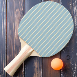 Raquete De Ping Pong Faixa Fina Cor de Céu Claro