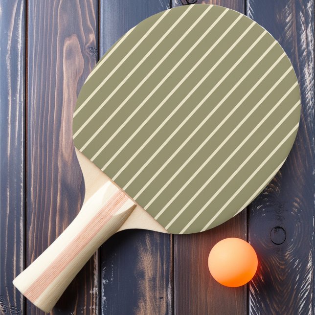 Raquete De Ping Pong Faixa-Fina Cor Sage Meadow (Criador carregado)
