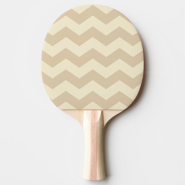 Raquete De Ping Pong Faixa Ziguezague Duna de Areia Cor (Frente)