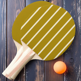 Raquete De Ping Pong Faixas e Cor Sólida Desert Sage