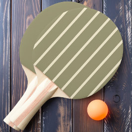 Raquete De Ping Pong Faixas e Cor uniforme de Prado de Salvia