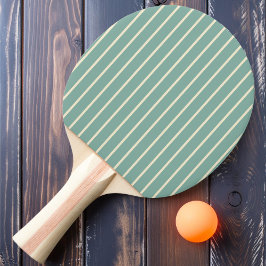 Raquete De Ping Pong Faixas Finas Cor do Recife Aquático