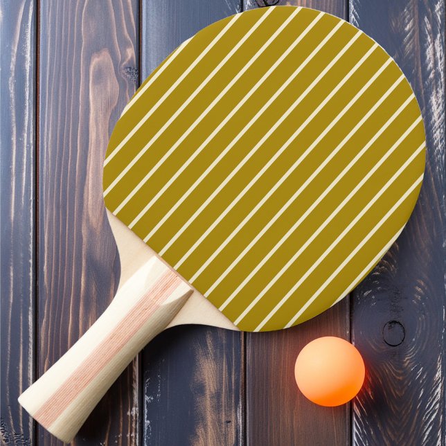 Raquete De Ping Pong Faixas Finas na cor Desert Sage (Criador carregado)