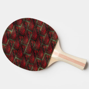 Raquete De Ping Pong Falso muro de tijolos exposto ou azulejos simuland