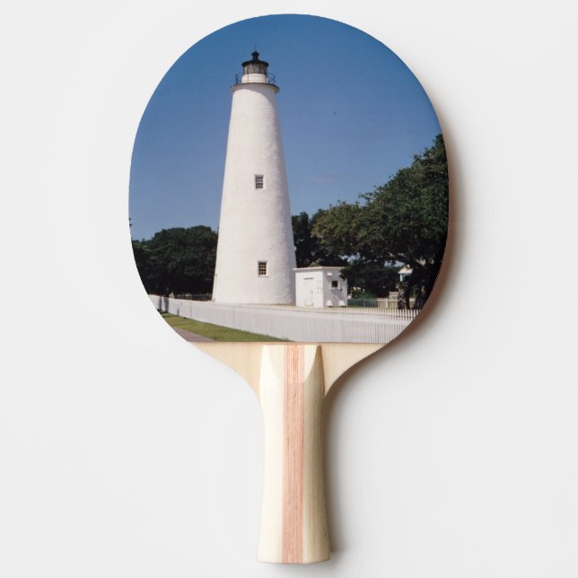 Raquete De Ping Pong Farol Ocracoke (Frente)