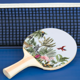 Raquete de Ping Pong Fauna da Selva Tropical