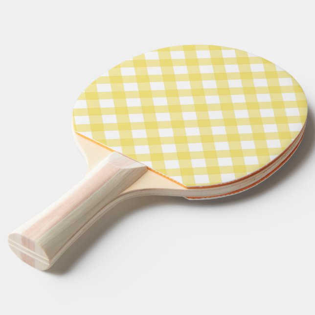 Raquete De Ping Pong Faye & Lauren Amarelo (Frente inclinada)