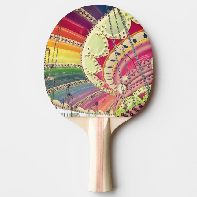Raquete De Ping Pong Feliz-Ir Redonda (Frente)
