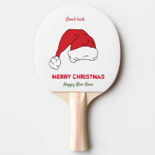 Raquete De Ping Pong Feliz Natal minimalista e Ano novo