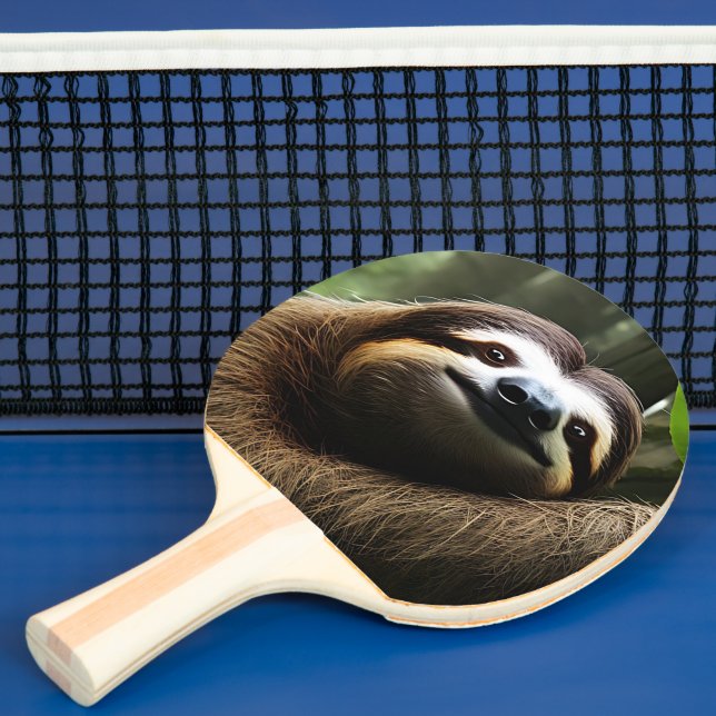 Raquete De Ping Pong Felpudo castanho, Ping Pong Paddle (Insitu)