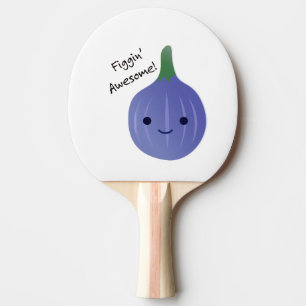 Raquete De Ping Pong figgin Fig Pun Incrível