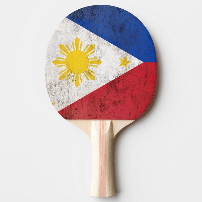 Raquete De Ping Pong Filipinas (Frente)