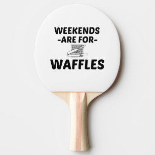 RAQUETE DE PING PONG FIM DE SEMANA WAFFLE