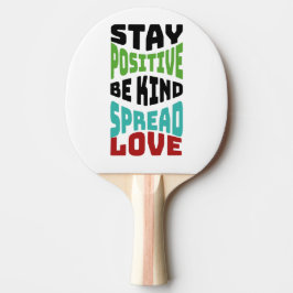 Raquete De Ping Pong Fique Positivo
