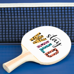 Raquete De Ping Pong Fique Selvagem