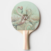 Flamingo Monograma Personalizado
