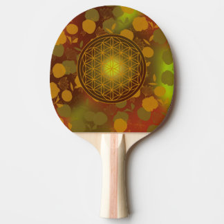 Raquete De Ping Pong flor da vida, chakra,zen,geométrico sagrado,