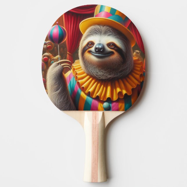 Raquete De Ping Pong Flor de Lama (Frente)