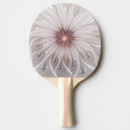 Raquete De Ping Pong Floral Fantasy, Abstrato Moderna Flor Pastel