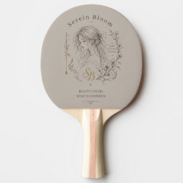 Raquete De Ping Pong Florescer Sereno