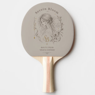 Raquete De Ping Pong Florescer Sereno