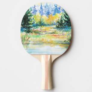 Raquete De Ping Pong Floresta