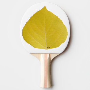 Raquete De Ping Pong Folha Amarela Aspen #5