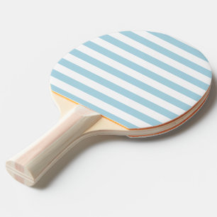 Raquete De Ping Pong Folha de cor azul clara Férias de Verão Pastel d