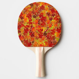 Raquete De Ping Pong Folhas do Mapeamento de Quebra da Gliteria