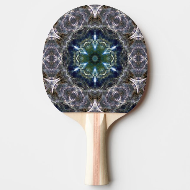 Raquete De Ping Pong Folk Mandala (Frente)