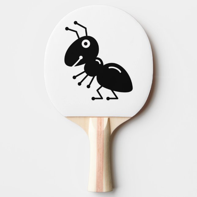 Raquete De Ping Pong Formiga (Frente)